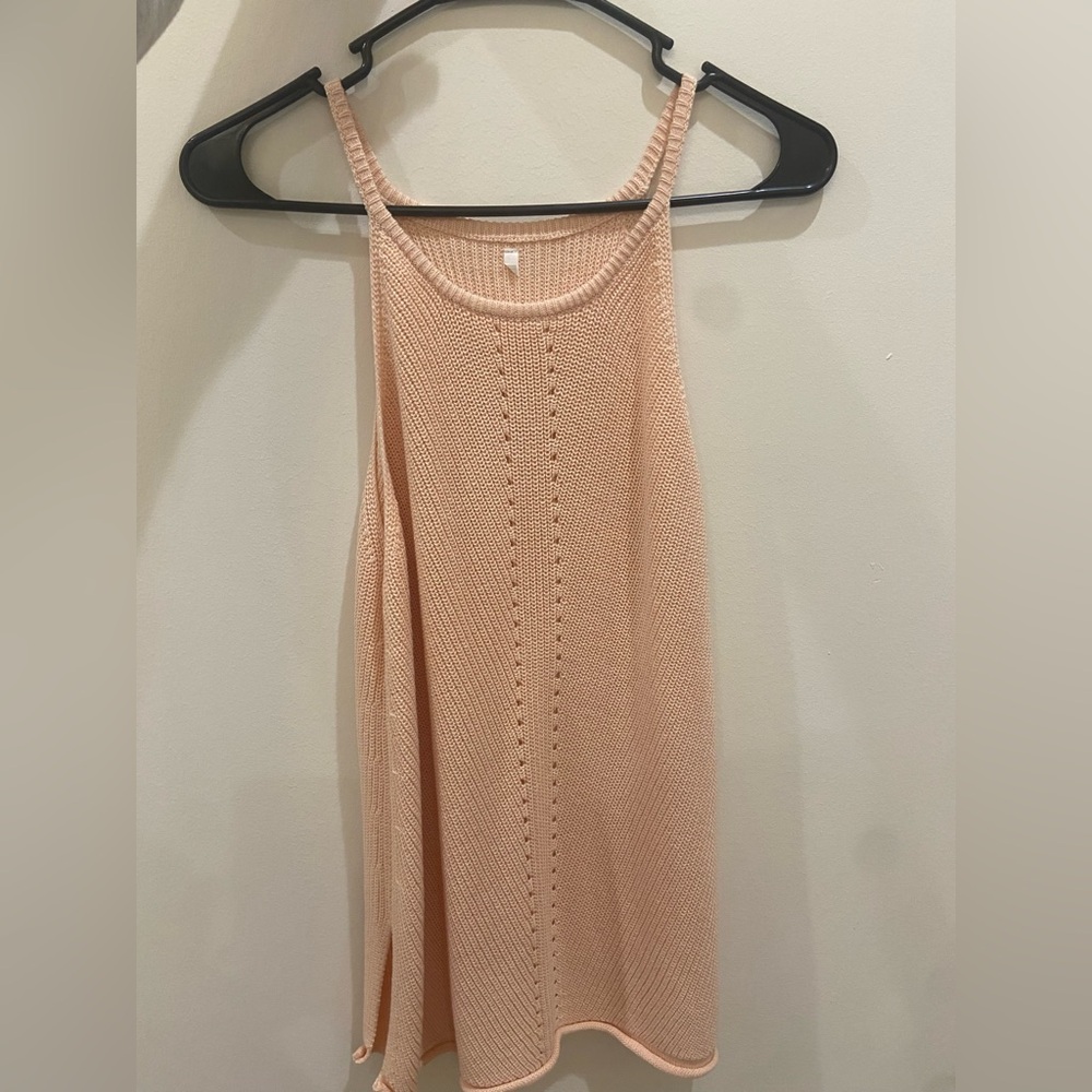 Amazon Essentials Light Pink Knit Tank Top
